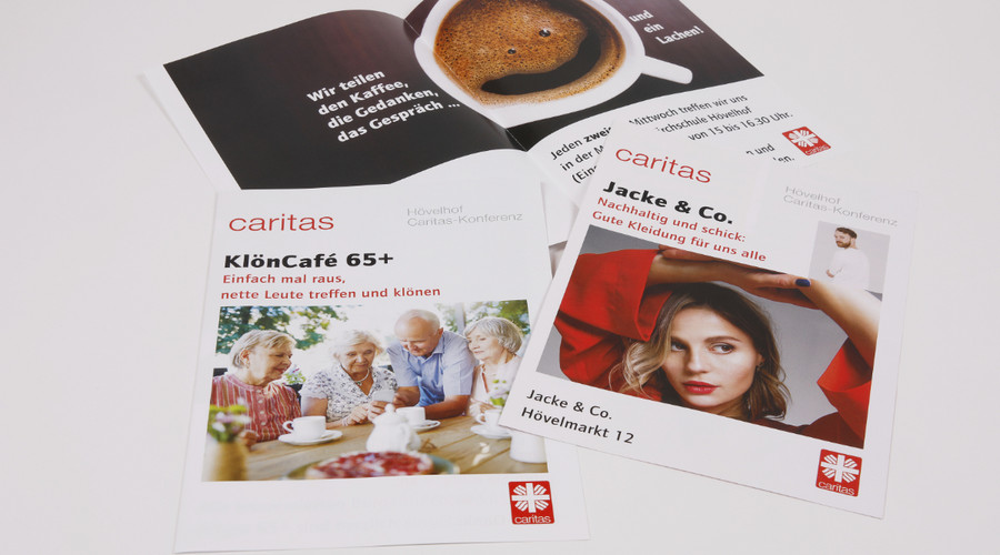 Wortart, Almut Thöring, Caritas, Kirche, Pastoralverbund, Delbrück, Hövelhof, Flyer, Almut Flach